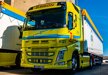 Transport Piron, Transport de vos marchandises en vrac solides